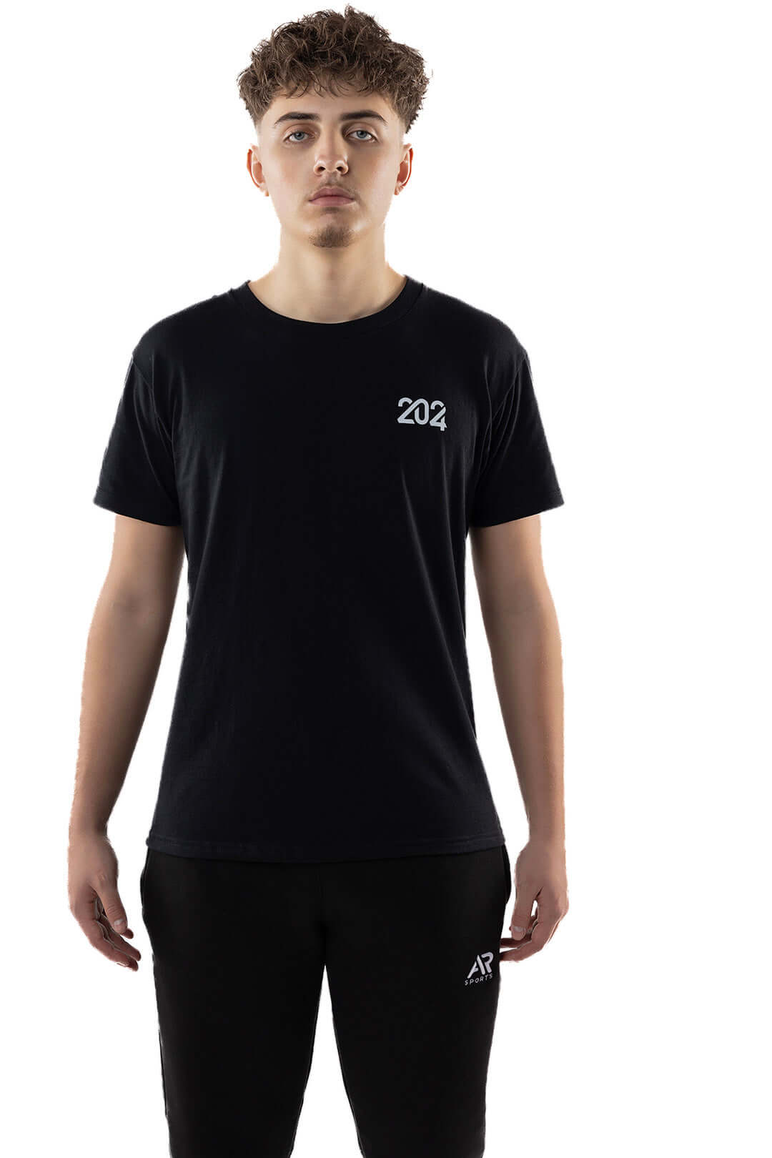 AR sports black t-shirt