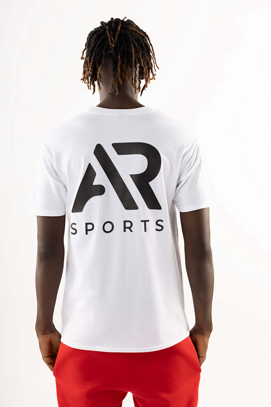 AR white black t-shirt