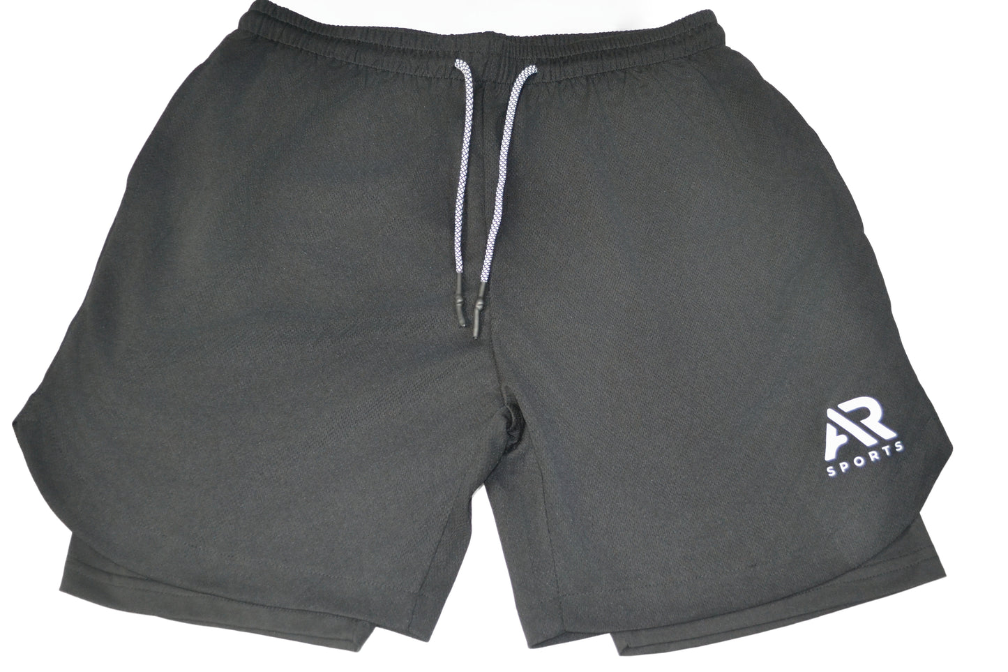 Black Compression Gym Shorts
