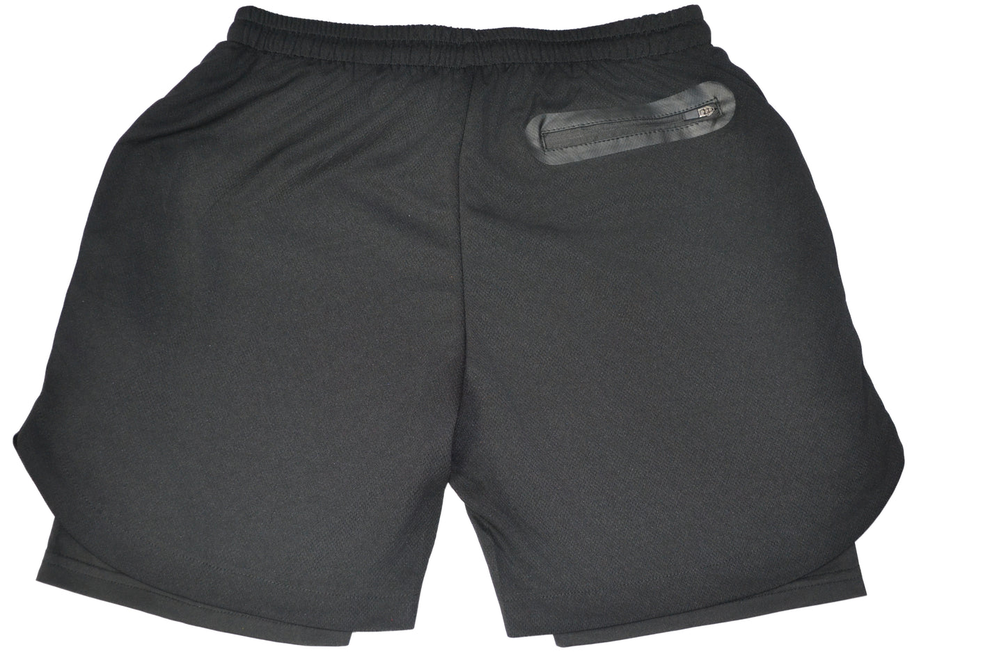 Black Compression Gym Shorts