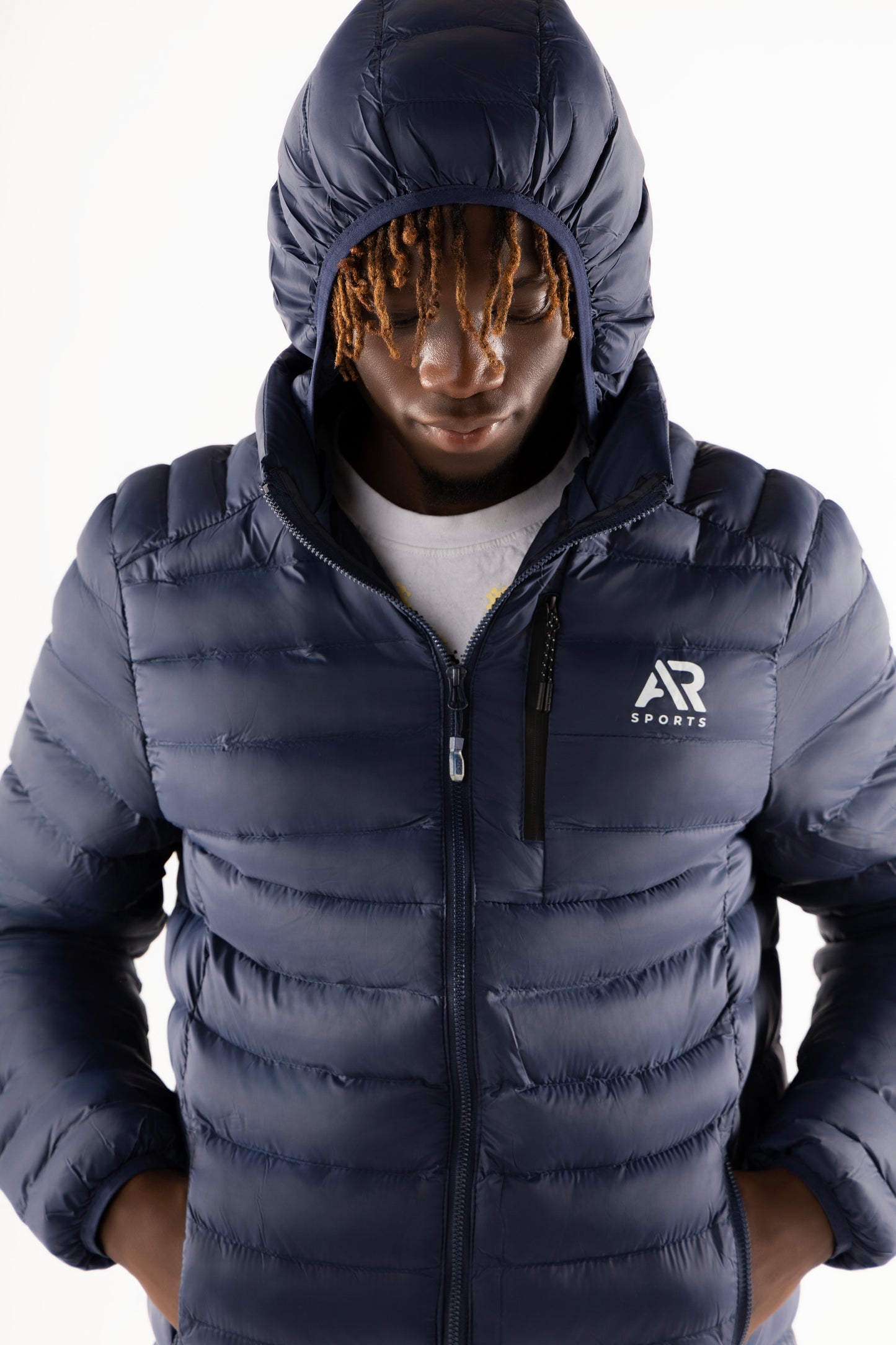 blue jacket