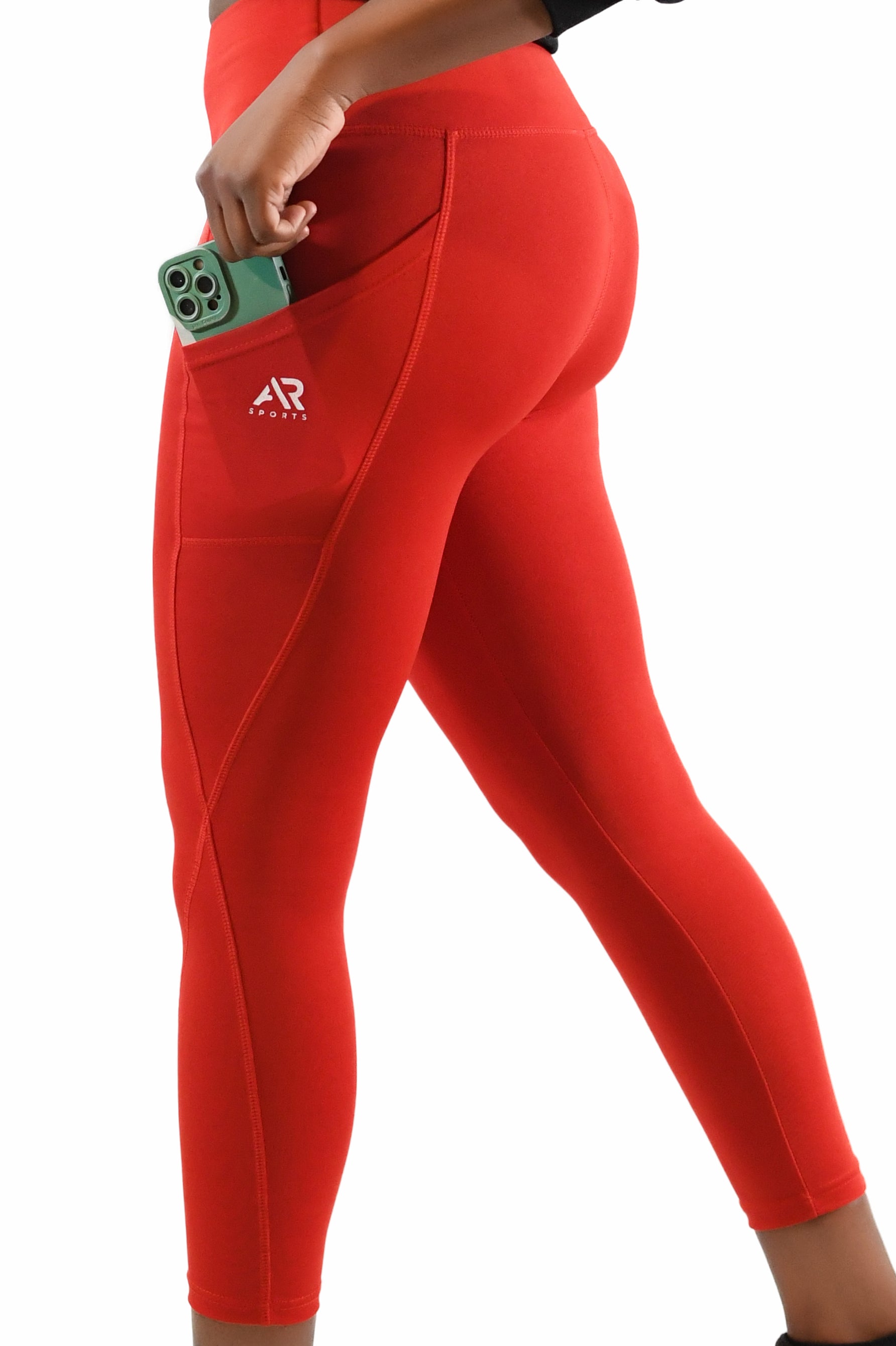 Women Side Pocket High Waist Leggings – AR Sportswear