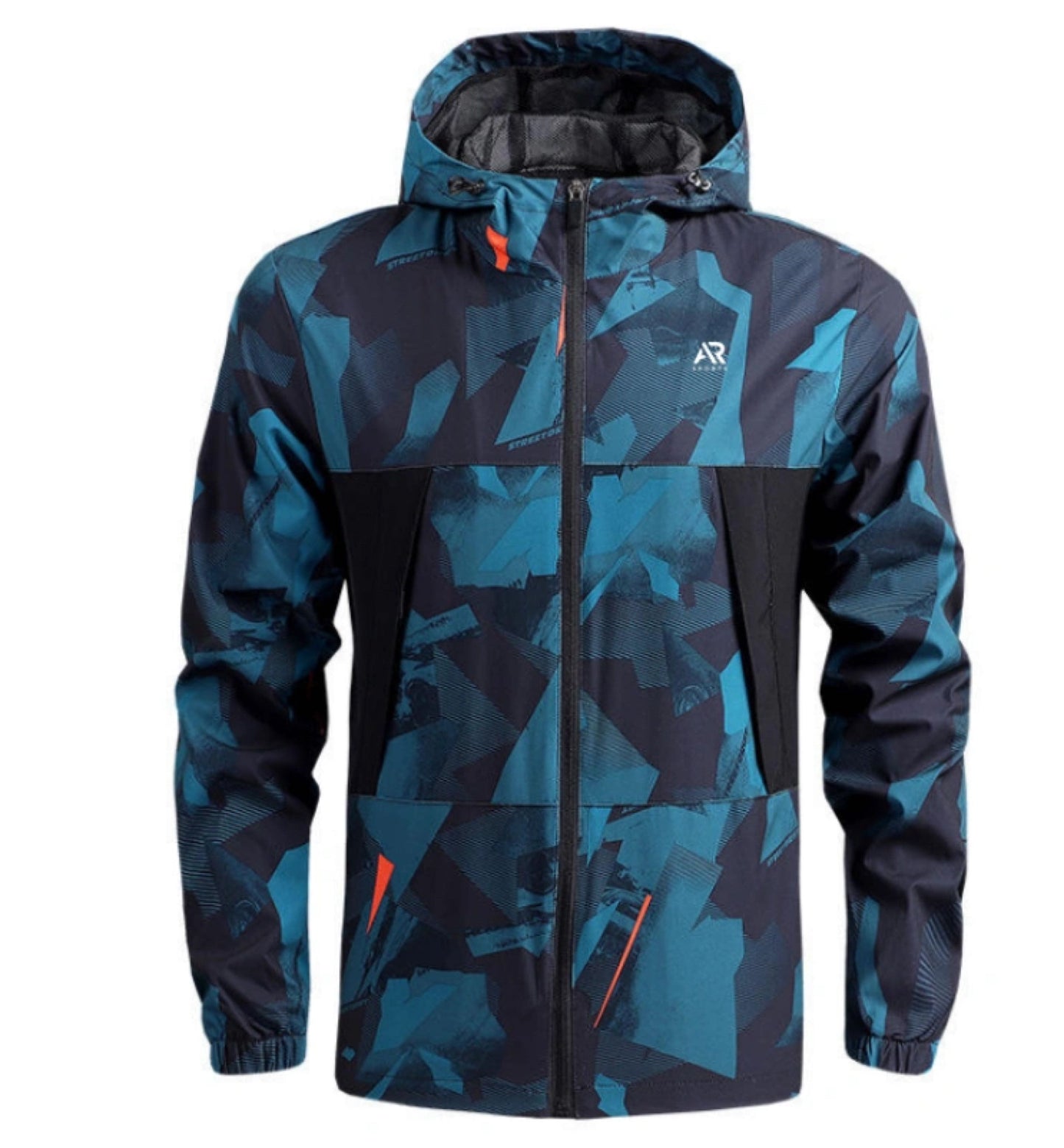 AR Sportswear Men's Quick Dry, Waterproof, Reversible, Breathable, Eco-Friendly, Windproof Jacket