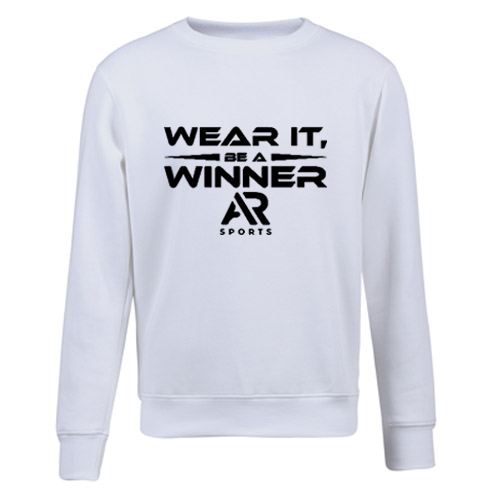 ARS Slogan Sweater White