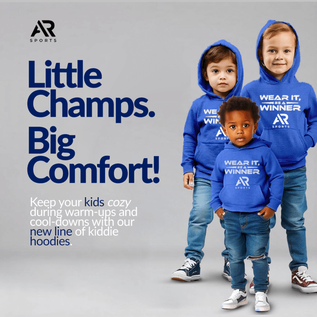 Kids Slogan Hoodies 