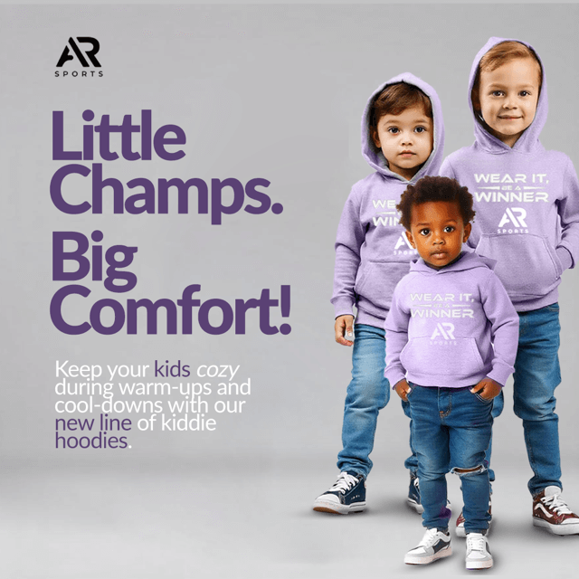Kids Slogan Hoodies 