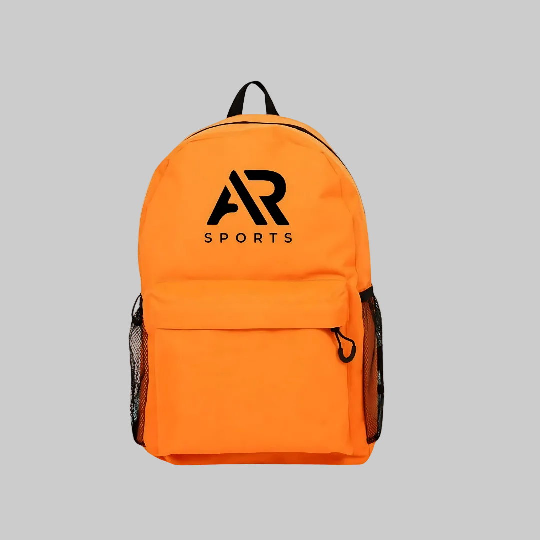 AR Sportswear Kids Logo backpack One Size / Orange