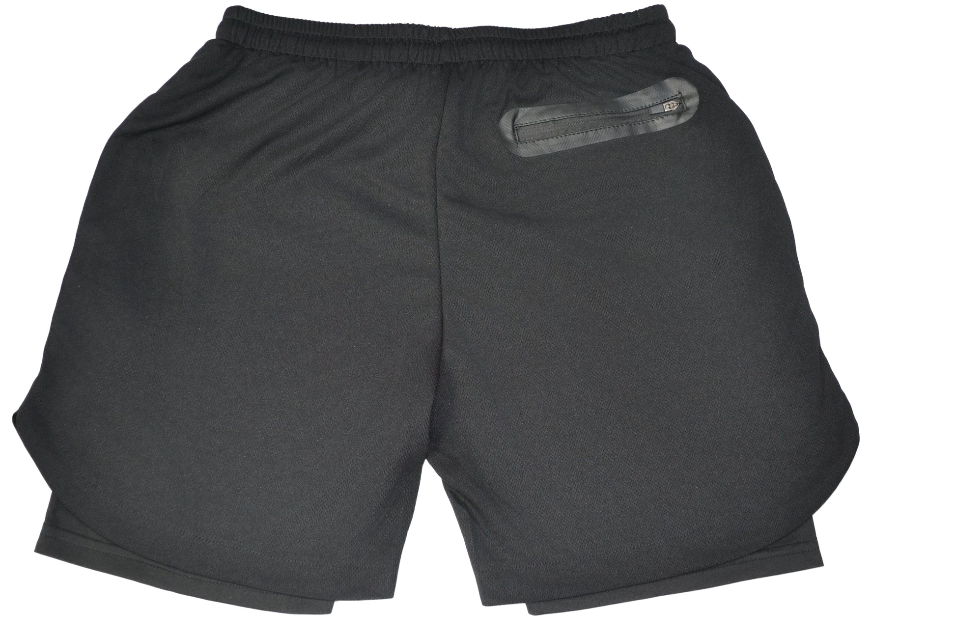Black Compression Gym Shorts