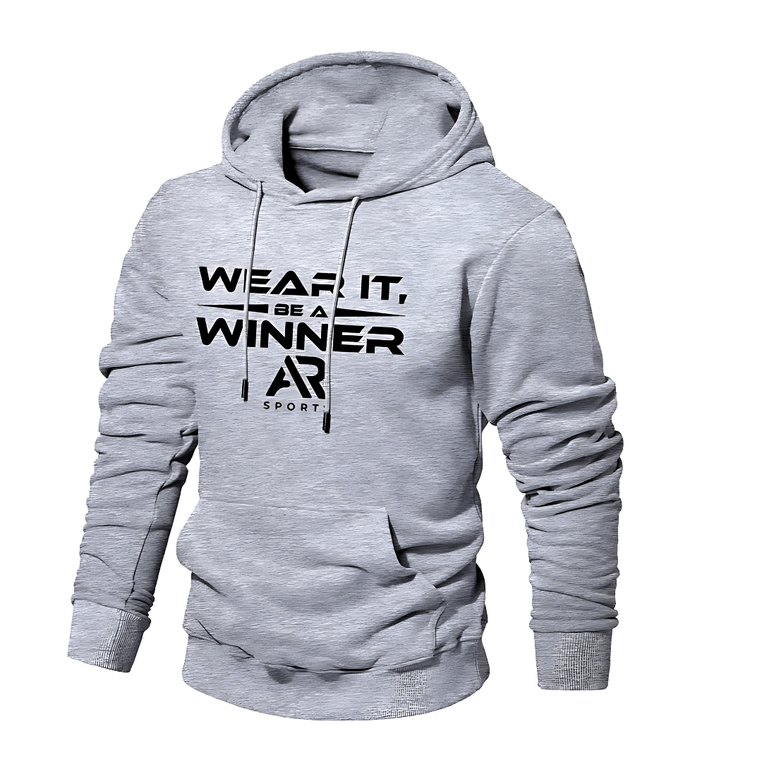 AR Sportswear Unisex Slogan Hoodie