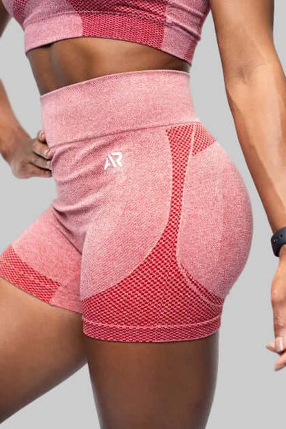 women's sleeveless gym booty shorts showcasing a supportive fit and flattering design for athletic wear.