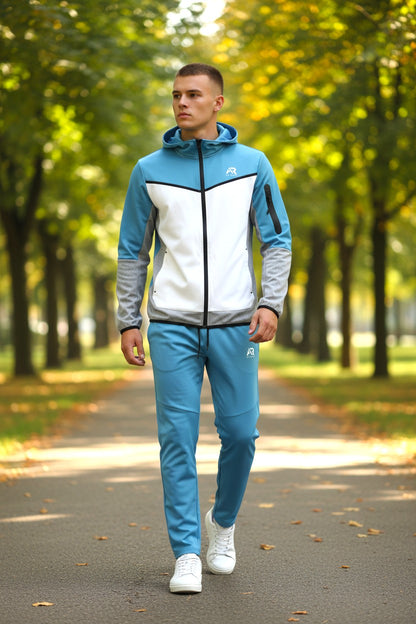 AR Sportswear Men's 2Pcs Hoodie Tracksuit
