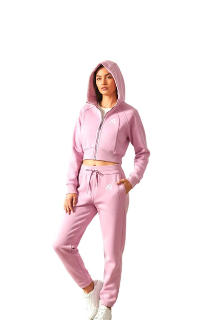 AR Sportswear Women's 2pcs Women's Sweatsuit Hoodie Joggers