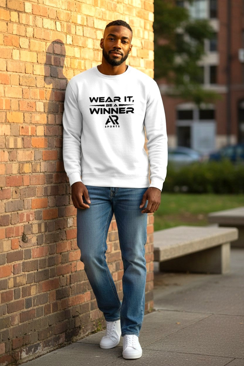 AR Sportswear Unisex  Round Neck long sleeves sweatershirt