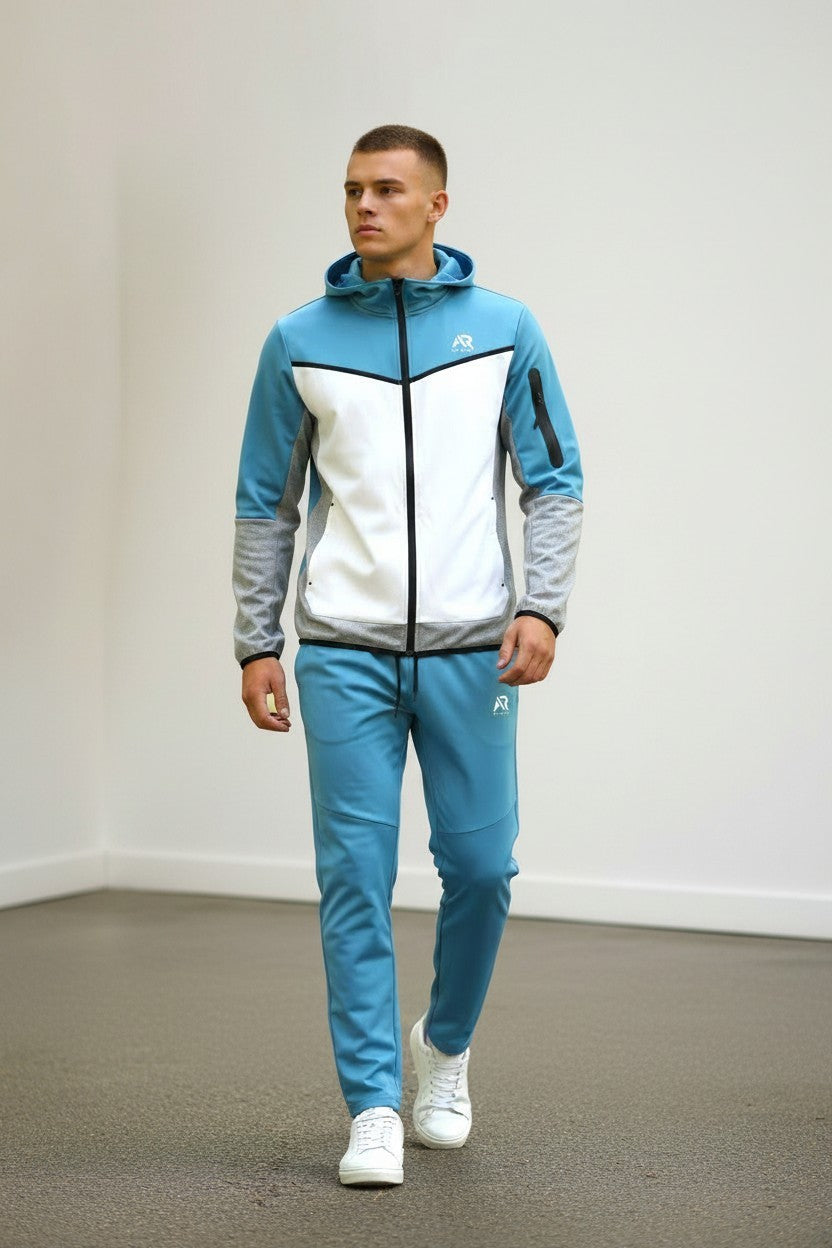 AR Sportswear Men's 2Pcs Hoodie Tracksuit