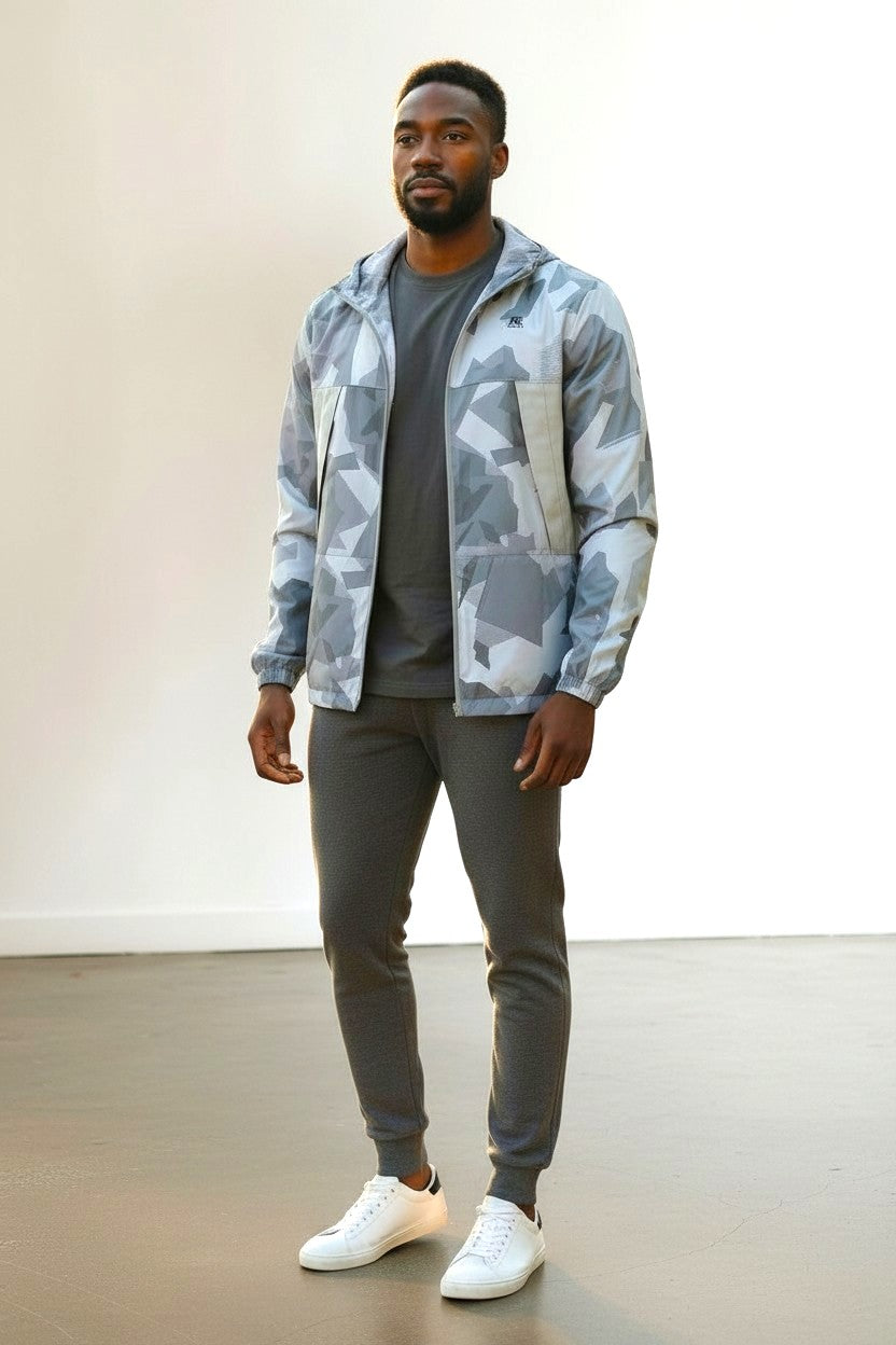 AR Sportswear Men's Quick Dry, Waterproof, Reversible, Breathable, Eco-Friendly, Windproof Jacket