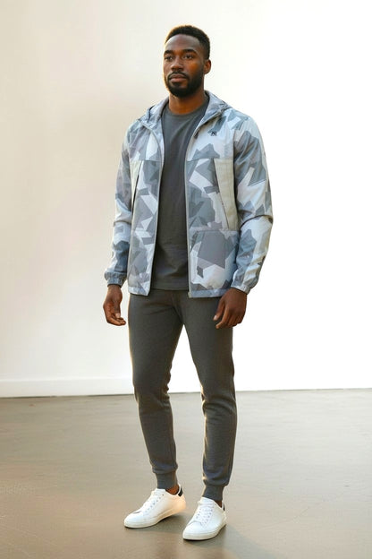 AR Sportswear Men's Quick Dry, Waterproof, Reversible, Breathable, Eco-Friendly, Windproof Jacket