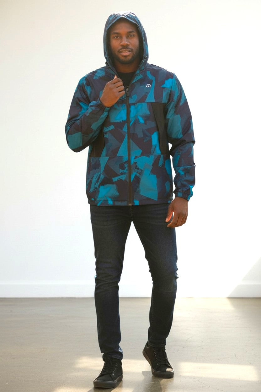 AR Sportswear Men's Quick Dry, Waterproof, Reversible, Breathable, Eco-Friendly, Windproof Jacket