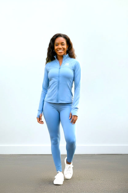 AR Sportswear Women's 2Pcs Full Zip lightweight Tracksuit