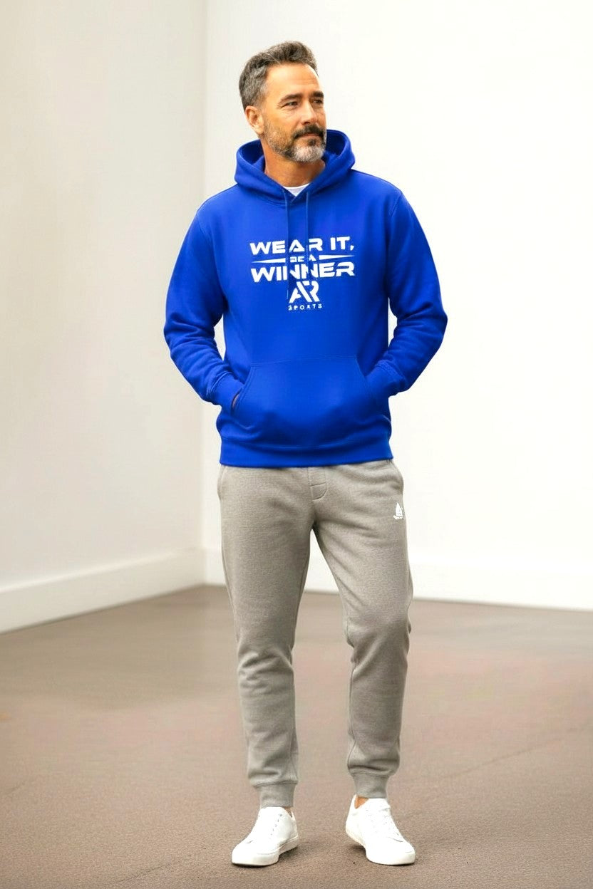 AR Sportswear Unisex Slogan Pouch Pocket  Hoodie