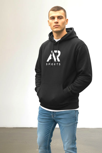 AR Sportswear Unisex AR  Logo De-nice Hoodie Sweatshirt