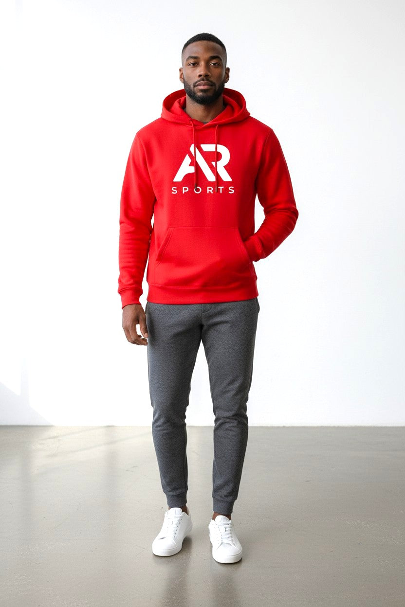 men and women casual  AR  Logo De-nice Hoodie Sweatshirt