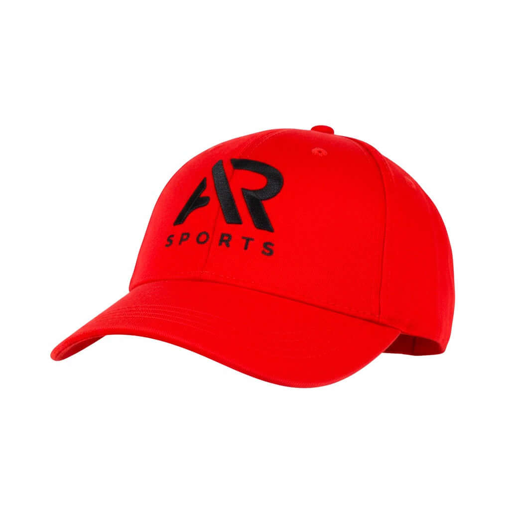 AR Sportswear Unisex Logo Cap / Hat Red