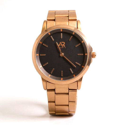 AR Sportswear Timeless Rose Gold  Unisex Watch