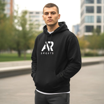AR Sportswear Unisex AR  Logo De-nice Hoodie Sweatshirt