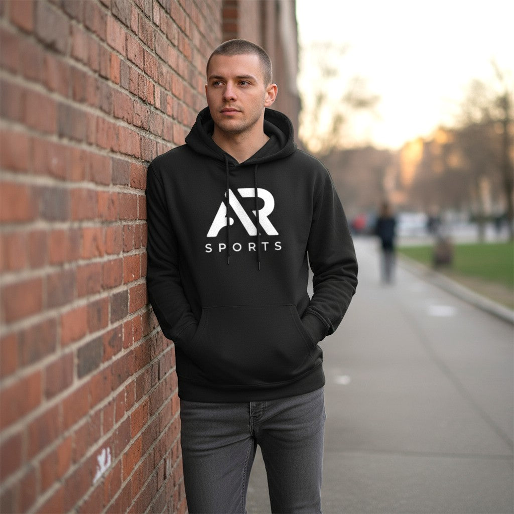 AR Sportswear Unisex AR  Logo De-nice Hoodie Sweatshirt