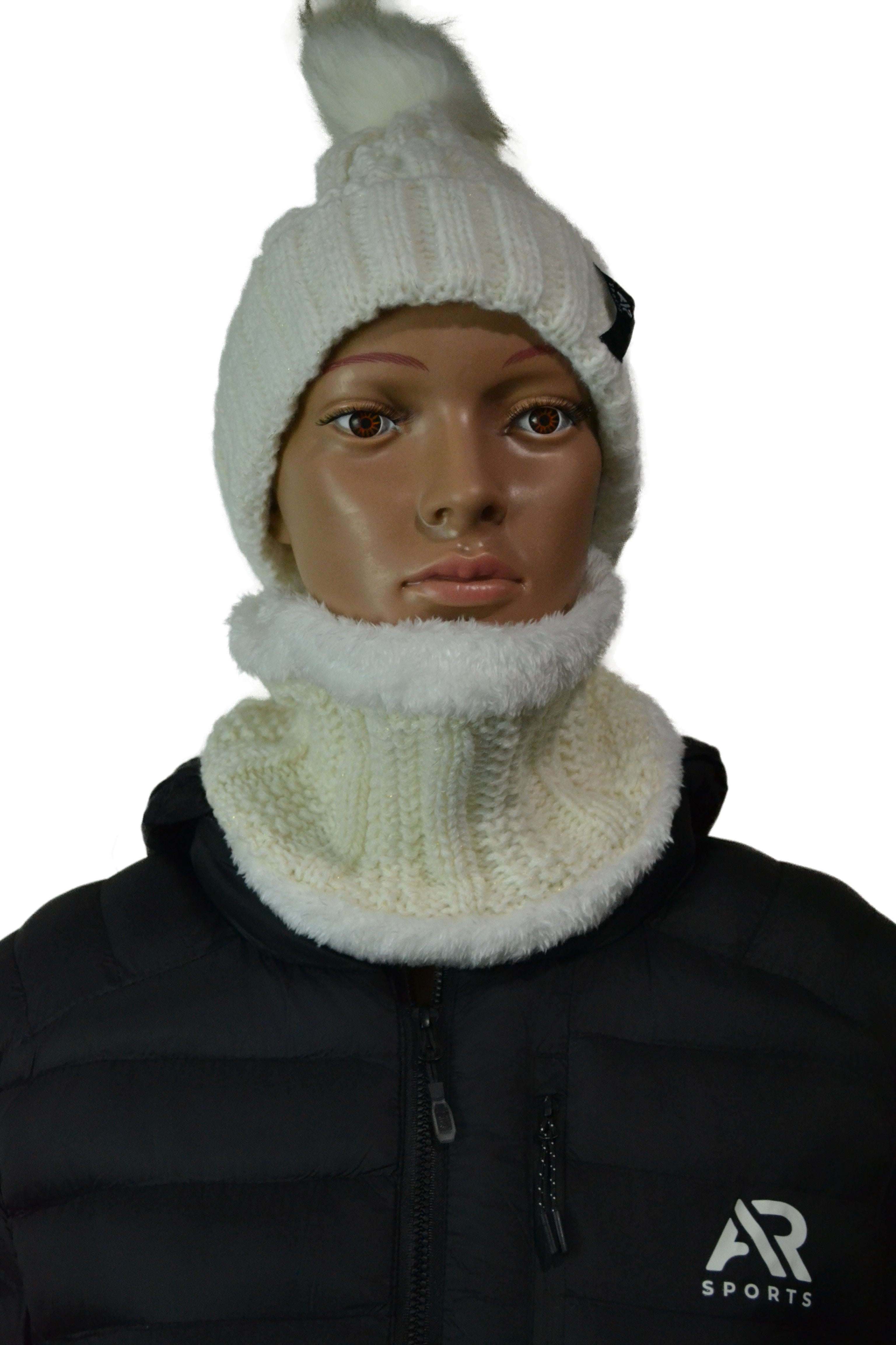 white Neck Warmer