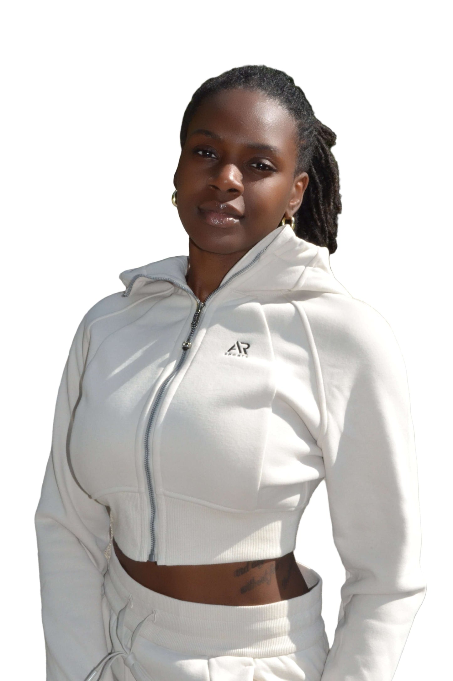 AR Sportswear Women's 2pcs Women's Sweatsuit Hoodie Joggers