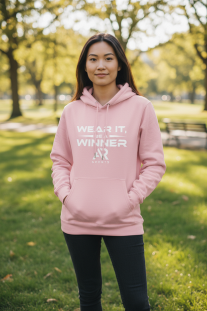 AR Sportswear Unisex Slogan Pouch Pocket  Hoodie