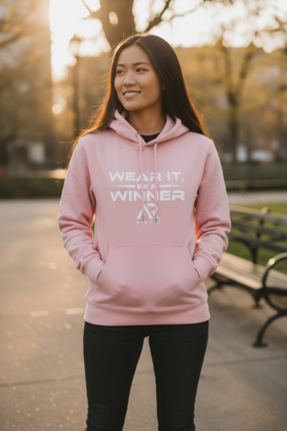 AR Sportswear Unisex Slogan Pouch Pocket  Hoodie