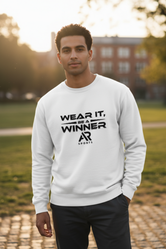 AR Sportswear Men's Round Neck Sweater