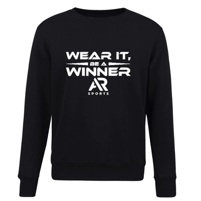 ARS Slogan Sweater Black